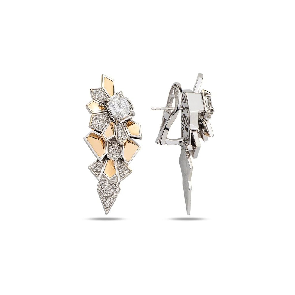 White Gold Alis Crush Limited Edition Earrings