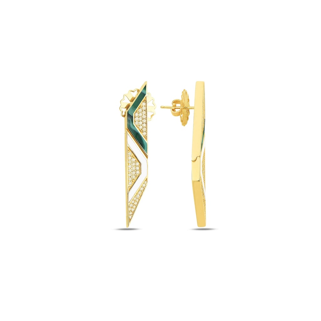 Yellow Gold Epoca Lycia Slim Earrings