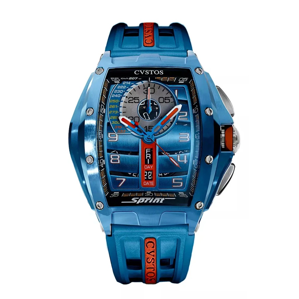 Chrono Sprint Steel/Sky Blue - 41mm