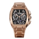 Metropolitan Chrono Rose Gold/Black SQLT - 42mm