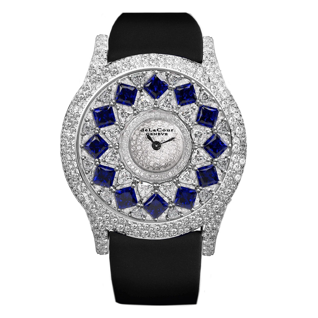 Passion Allure White & Blue White Gold Watch