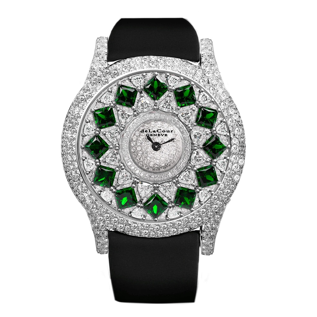 Passion Allure White & Green White Gold Watch
