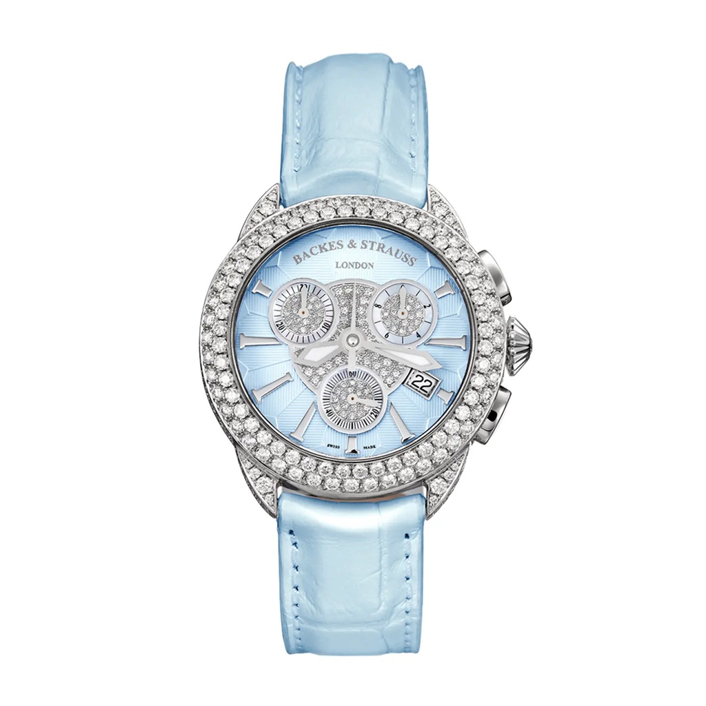 Piccadilly 33 Chronograph SP Diamond Bezel & Dial