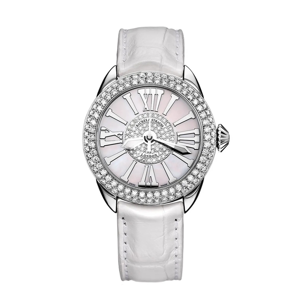 Piccadilly 33 SP Diamond Bezal & Dial Stainless Steel