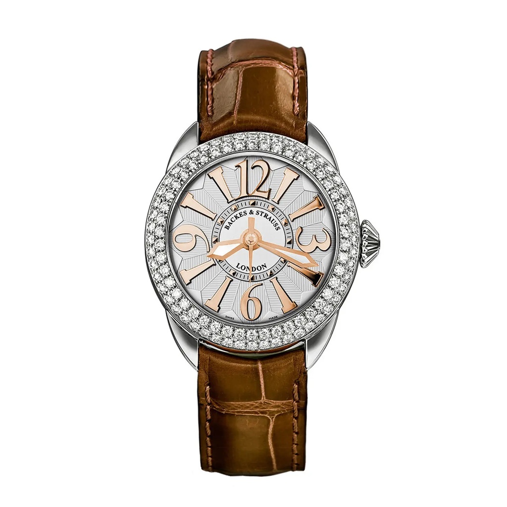 Piccadilly 33 SP Diamond Bezel Stainless Steel