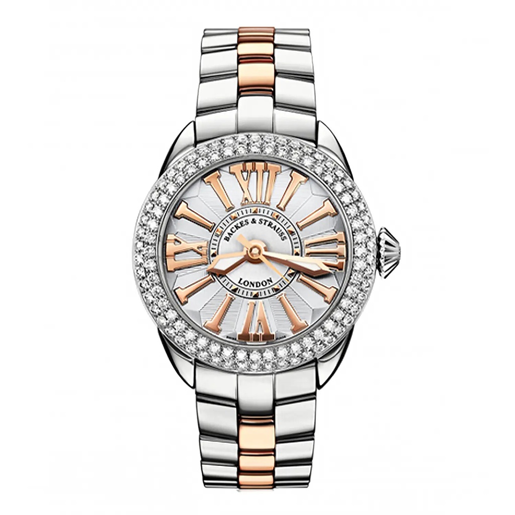 Piccadilly 37 SP Steel & Gold Diamond Bezel