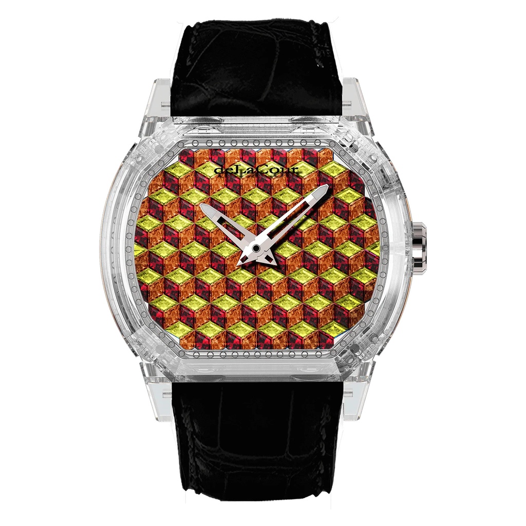 Reflect Shadow Orange & Yellow Sapphire Sapphire Watch