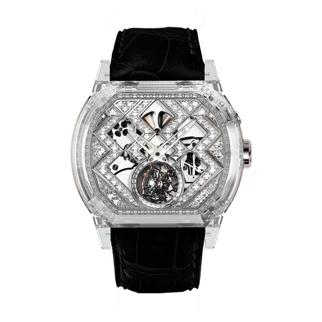 Reflect Streamer Diamond Sapphire Watch
