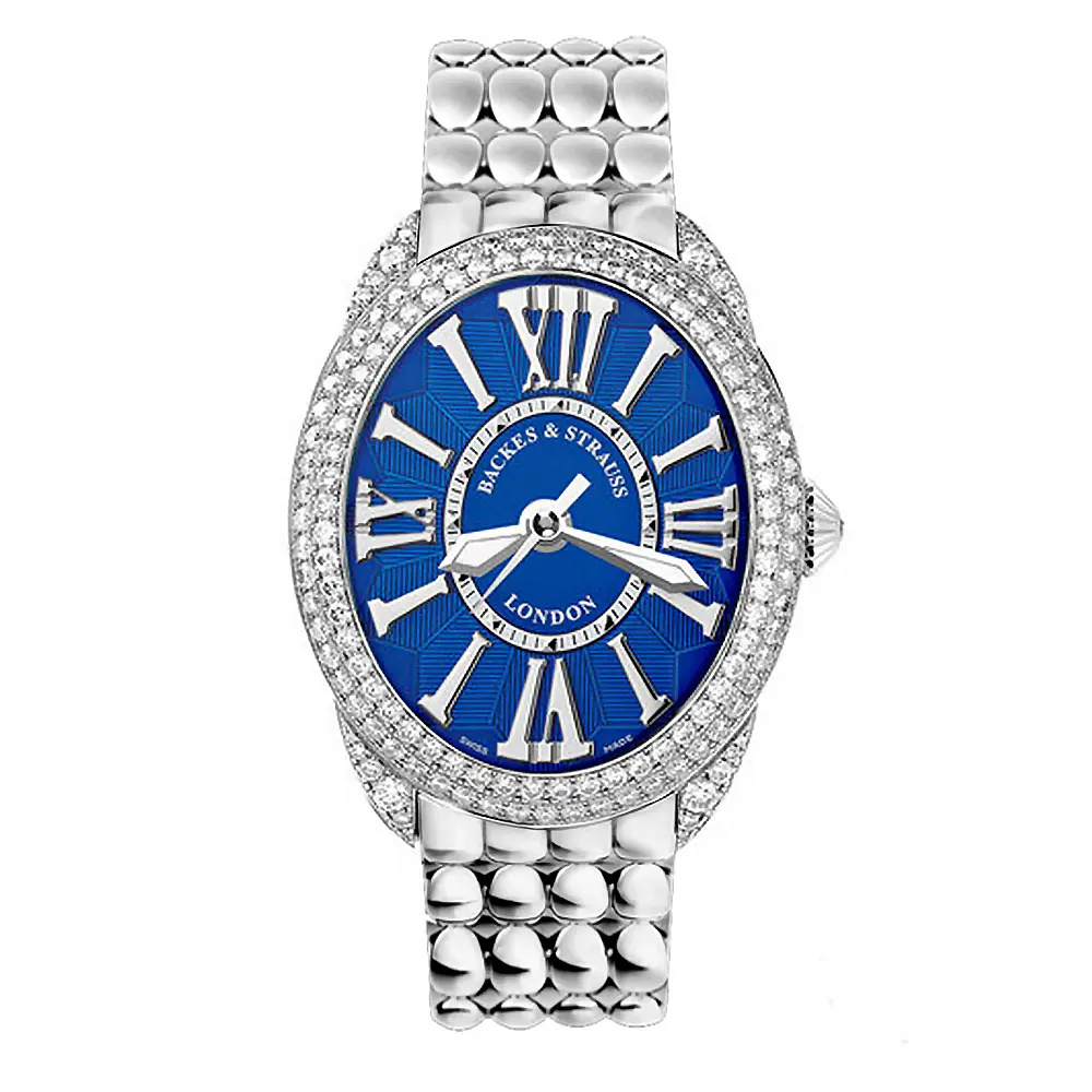 Regent 3238 Diamond Bezel Full Steel