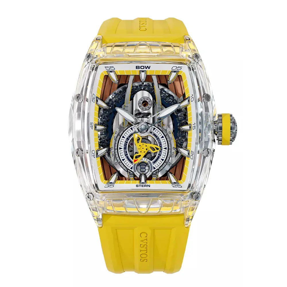 Sealiner PS Sapphire Navy Yellow - 41mm