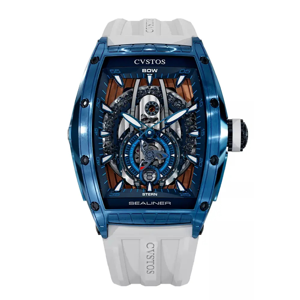 Sealiner PS Skyblue Steel/Navy Blue - 41mm