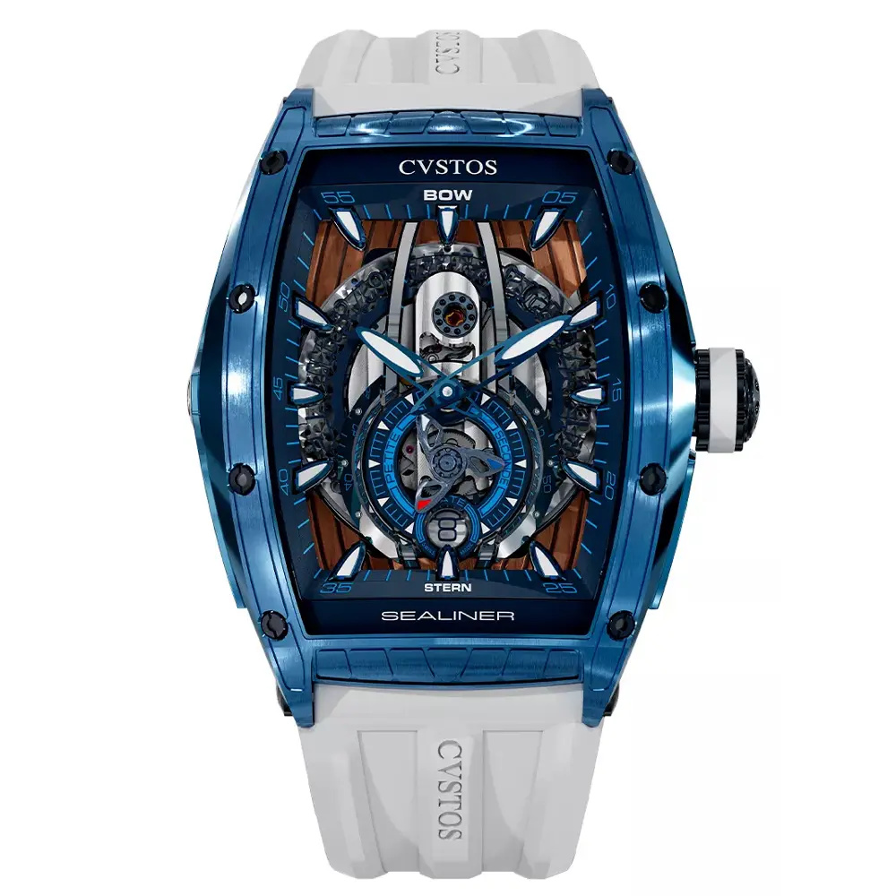 Sealiner PS Skyblue Steel/Navy Blue - 45mm
