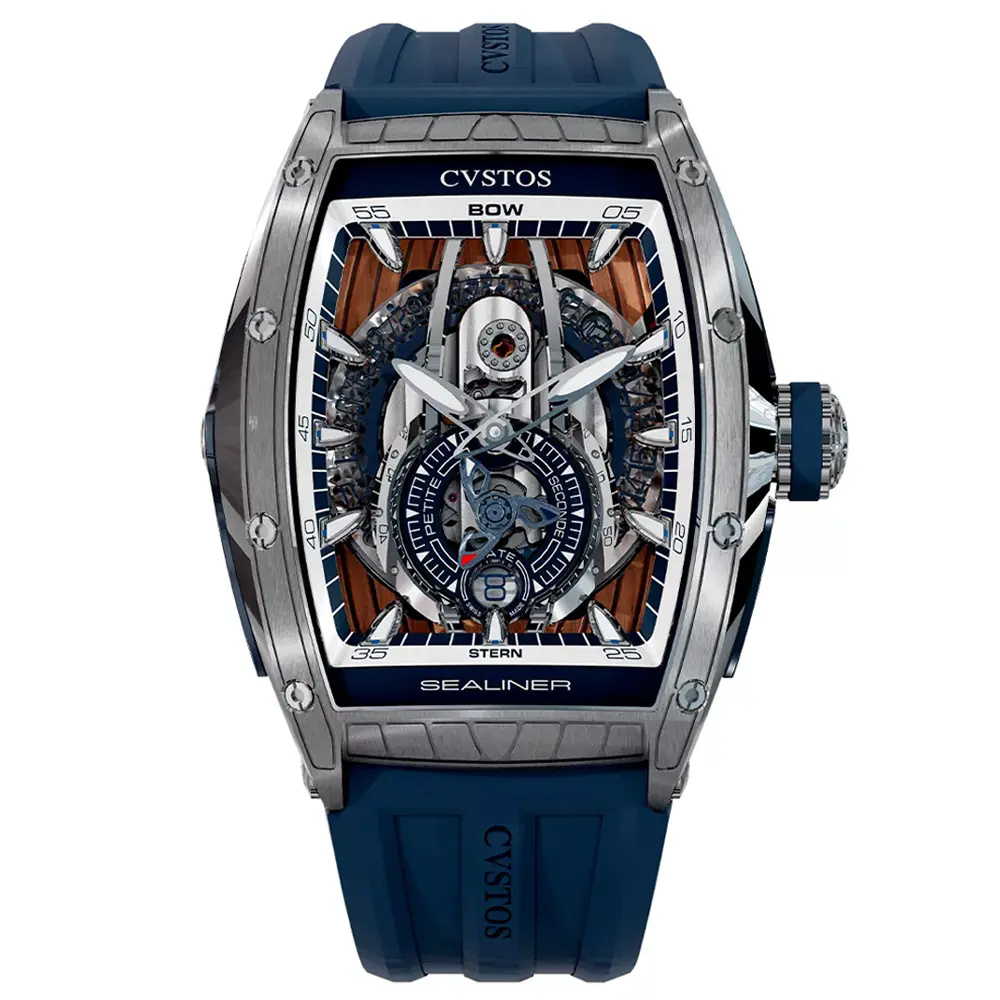 Sealiner PS Steel/Navy Blue - 45mm
