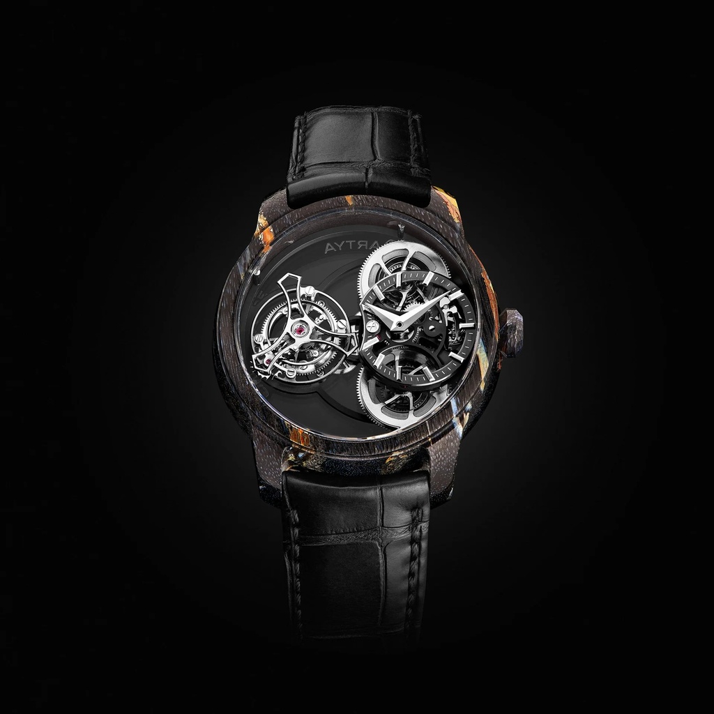 Artya - Tiny Purity Tourbillon Fossilized Wood