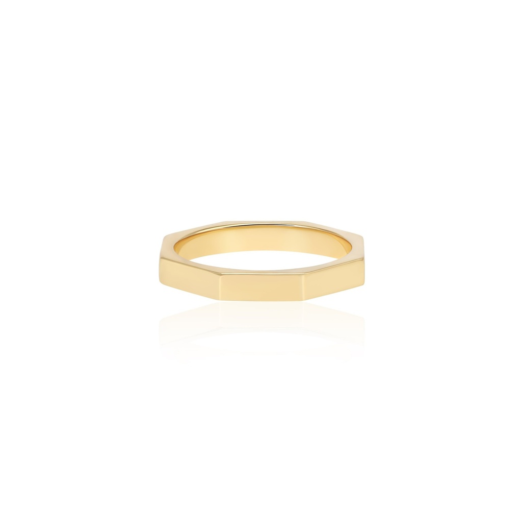 Finger Crossed Plain Ring