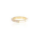 Follow Your Bliss White Ring