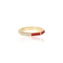 Follow Your Bliss Red Ring