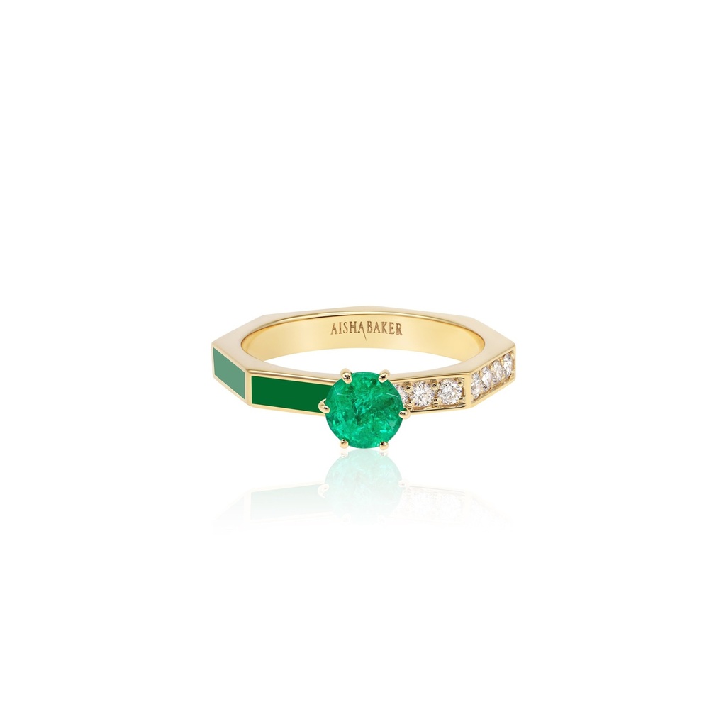 New Beginning Emerald Ring