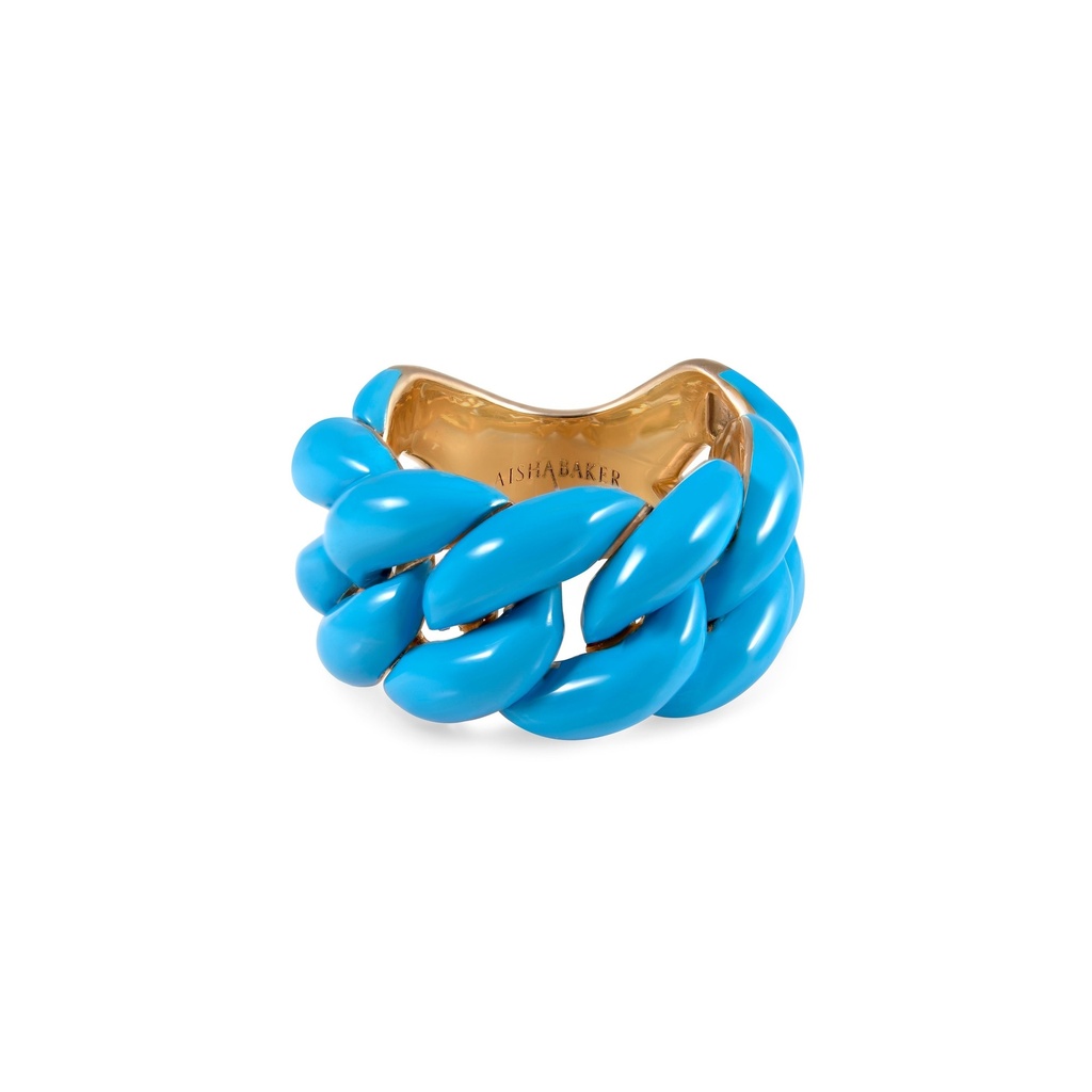 Chain Reaction Blue Ring