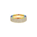 Me Yellow Gold Full Diamond Ring