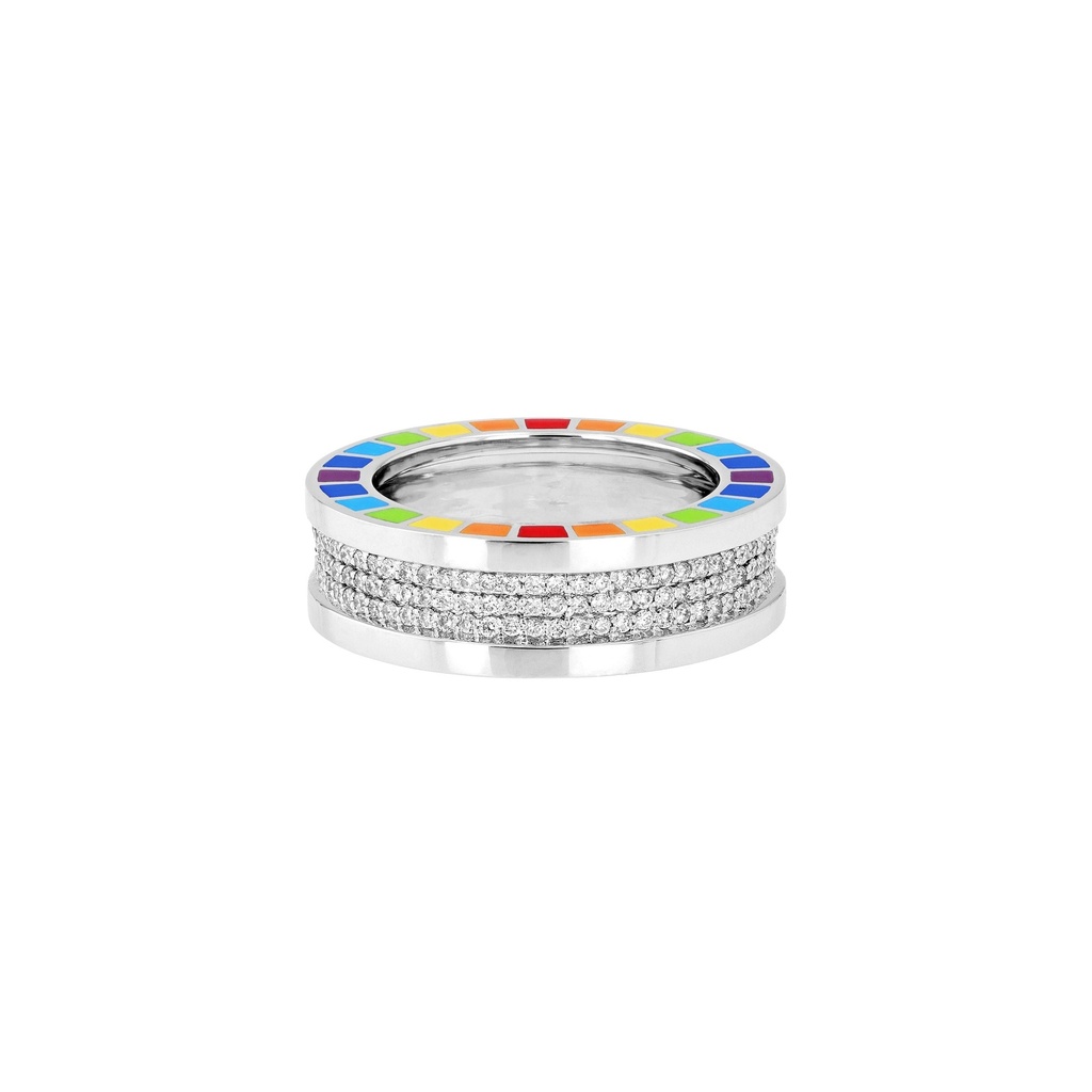 Me White Gold Diamond Ring