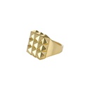 Portas Yellow Gold Pinky Ring