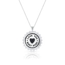 Fable Cap XOXO White Gold Necklaces