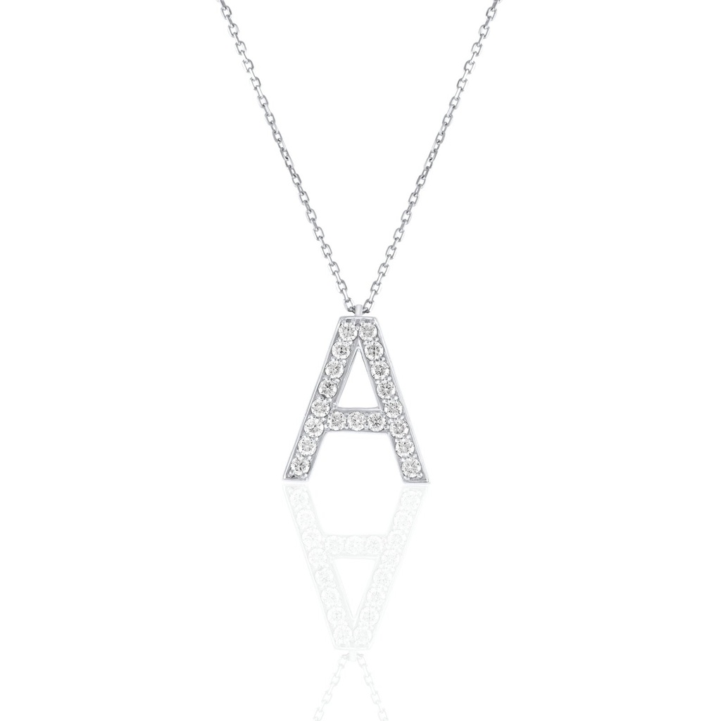 Initials Necklace - A