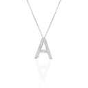 Initials Necklace - A