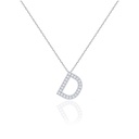 Initials Necklace - D