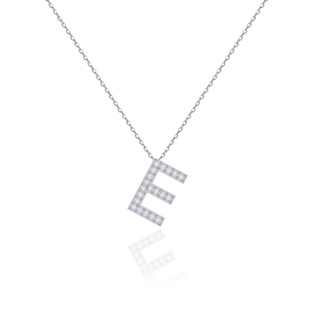 Initials Necklace - E
