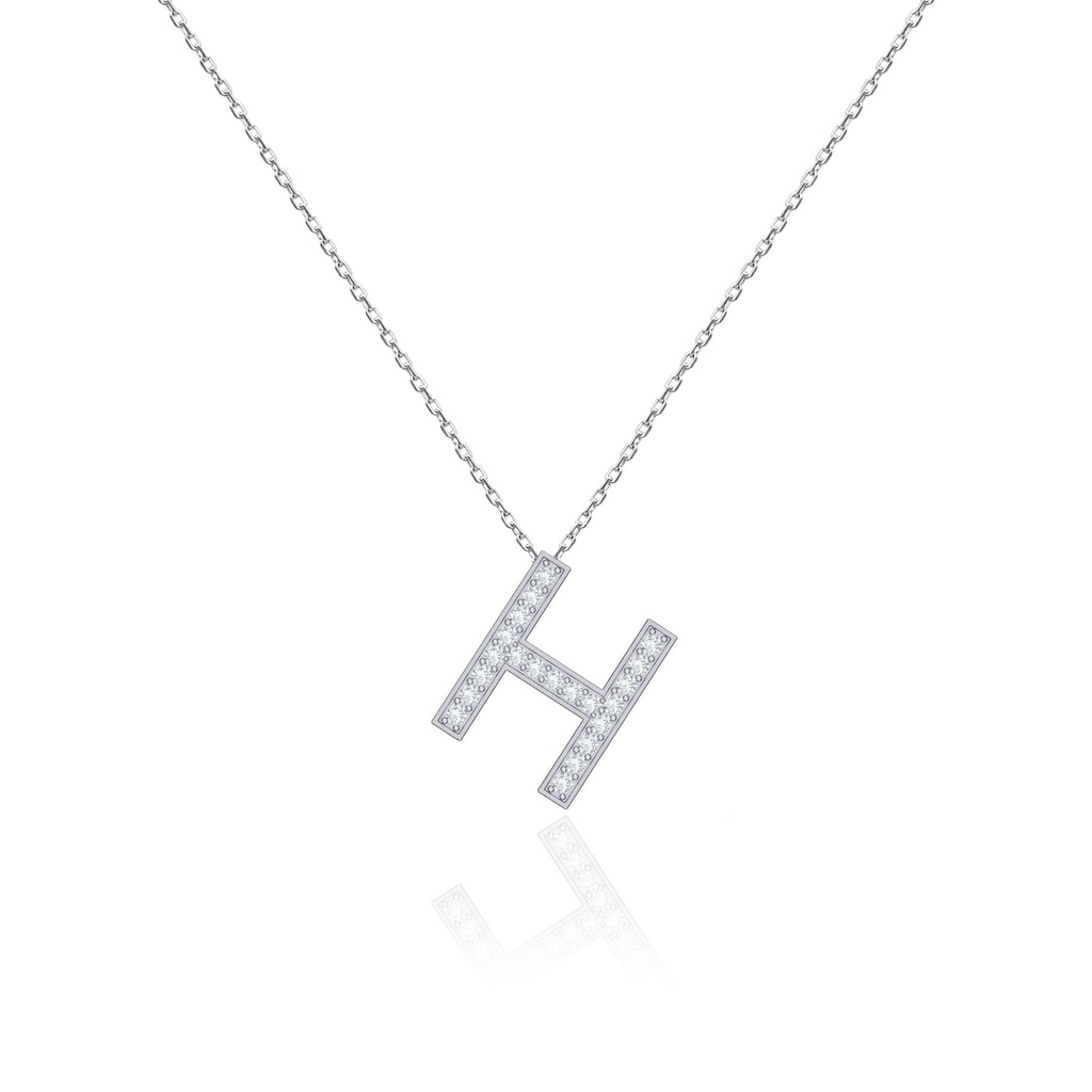 Initials Necklace - H