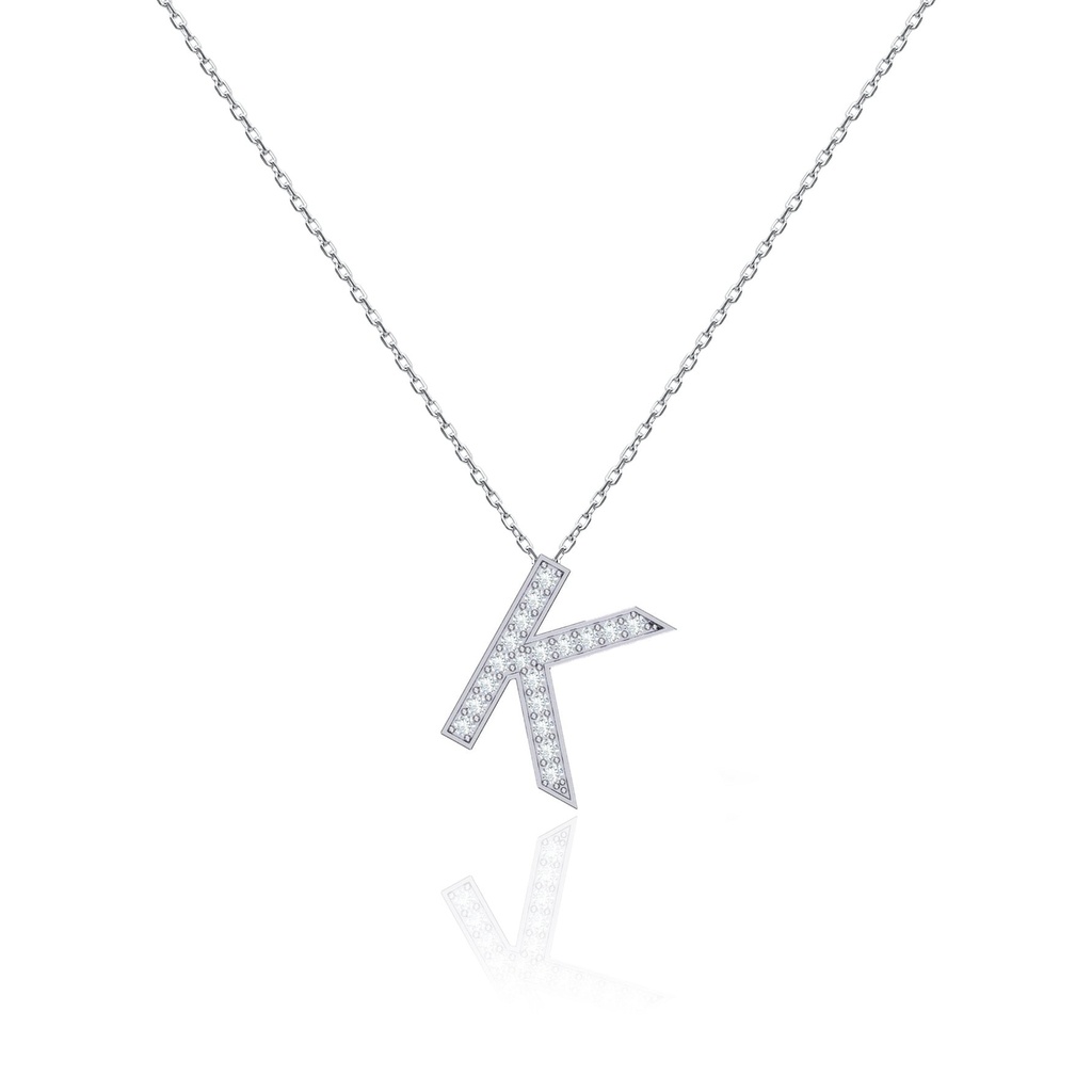 Initials Necklace - K