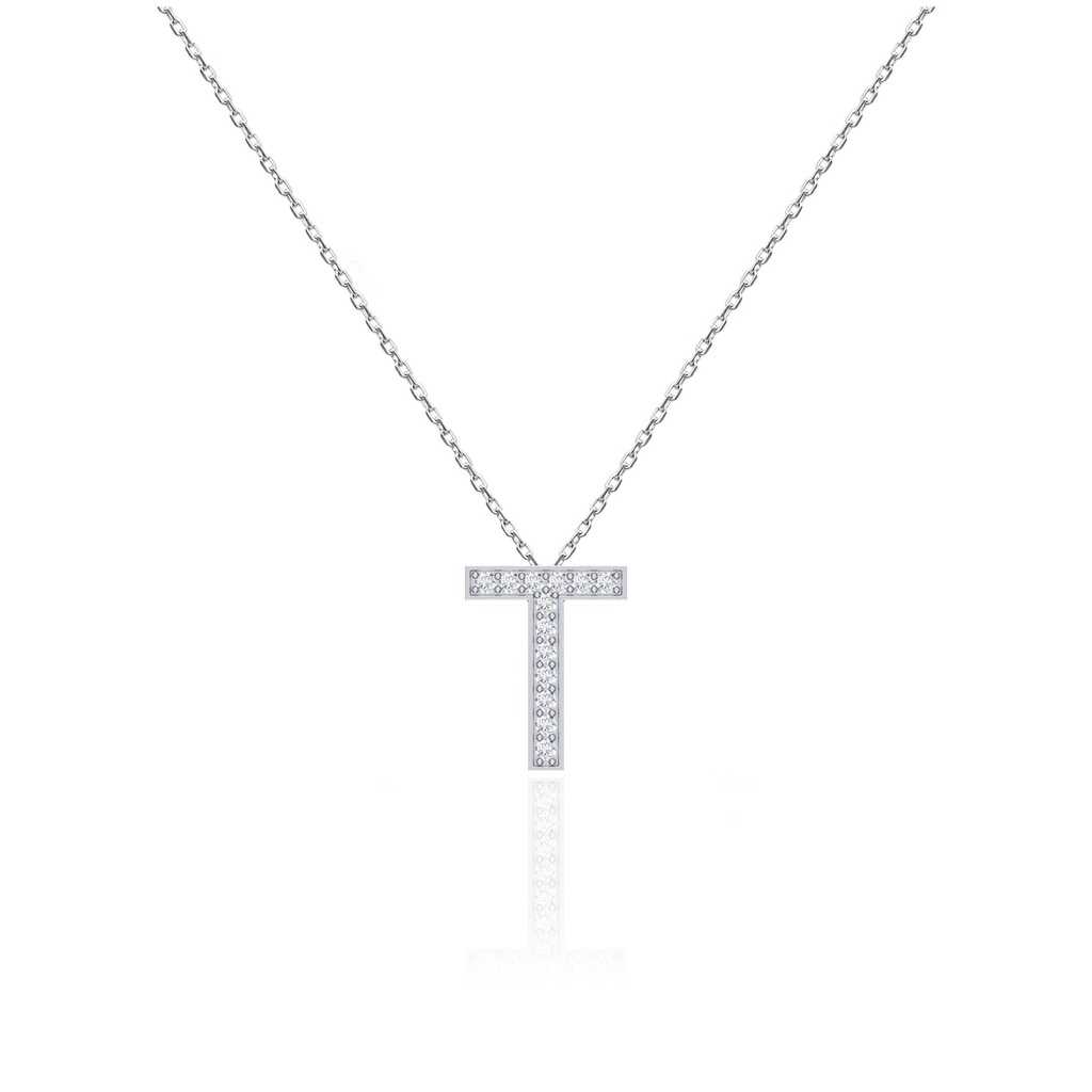 Initials Necklace - T