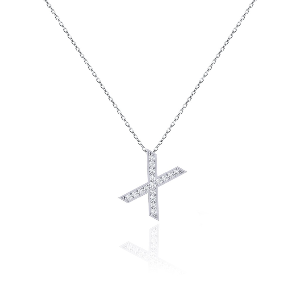 Initials Necklace - X