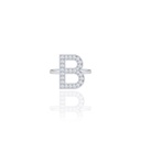 Initials Ring - B