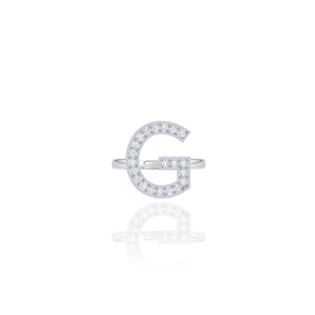 Initials Ring - G