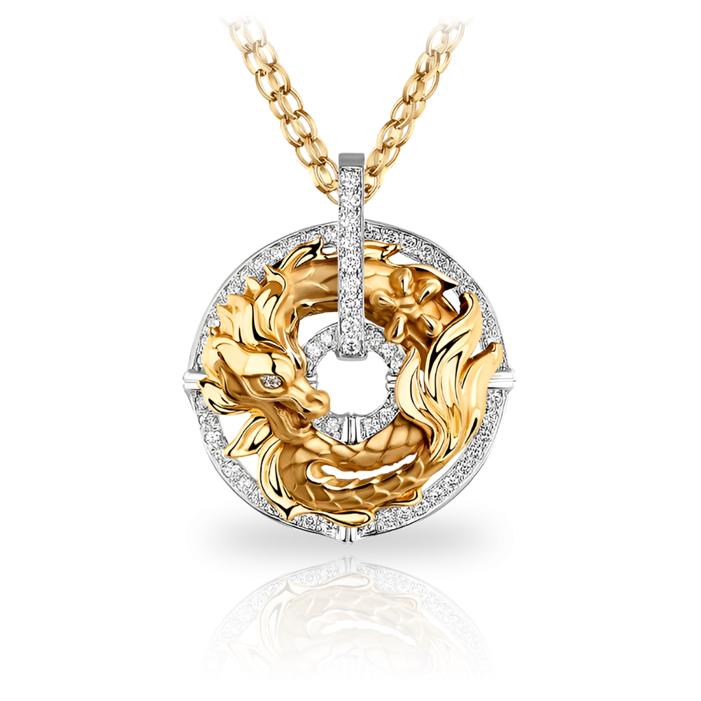 Pendant New Shanghai Medium Pave