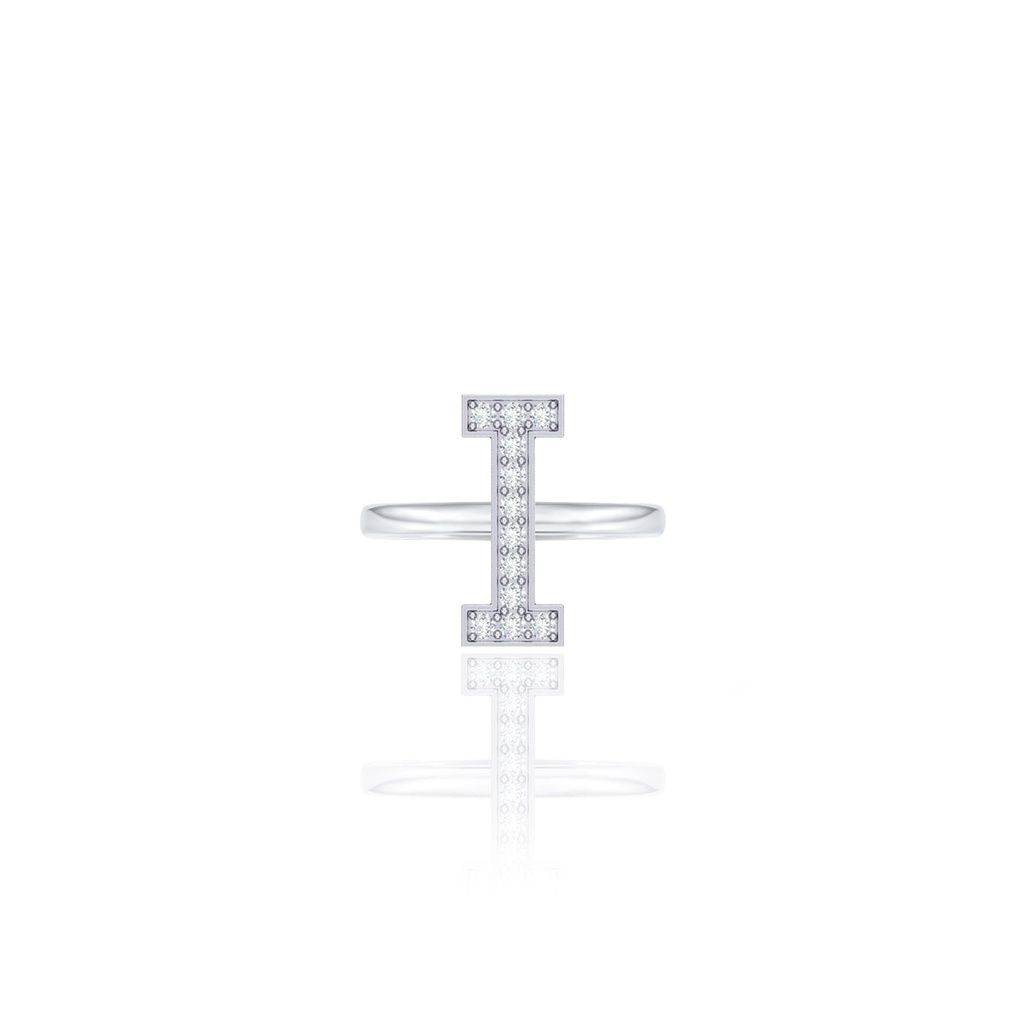 Initials Ring - I