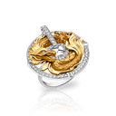 Ring New Shanghai Medium Pave