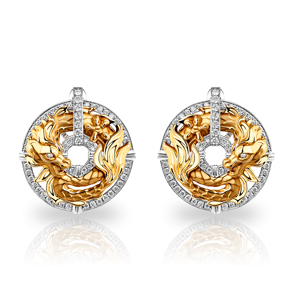Earrings New Shanghai Mini Pave