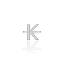 Initials Ring - K