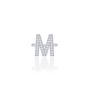 Initials Ring - M