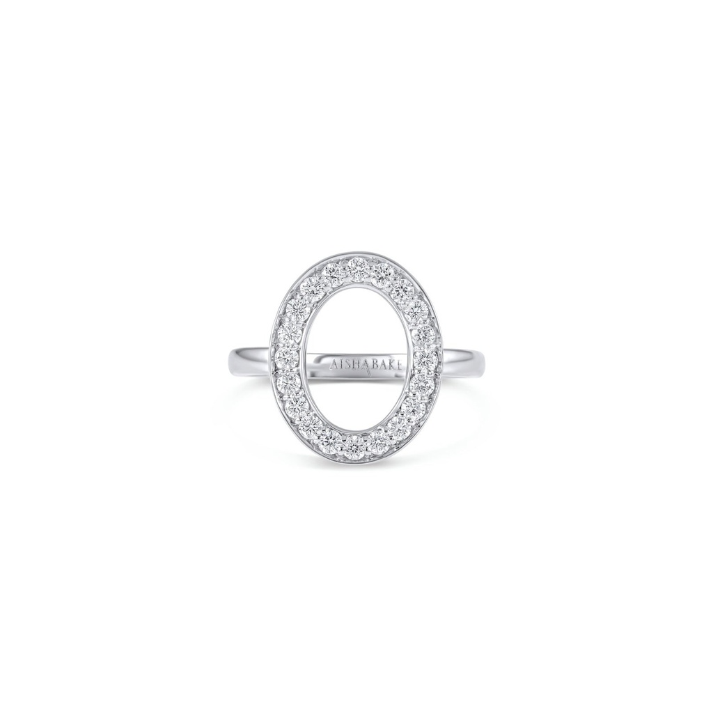 Initials Ring - O
