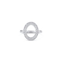 Initials Ring - O