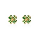 Lucky You Emerald Earrings