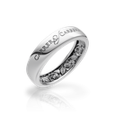 Wedding Ring Beauty Inside Roses