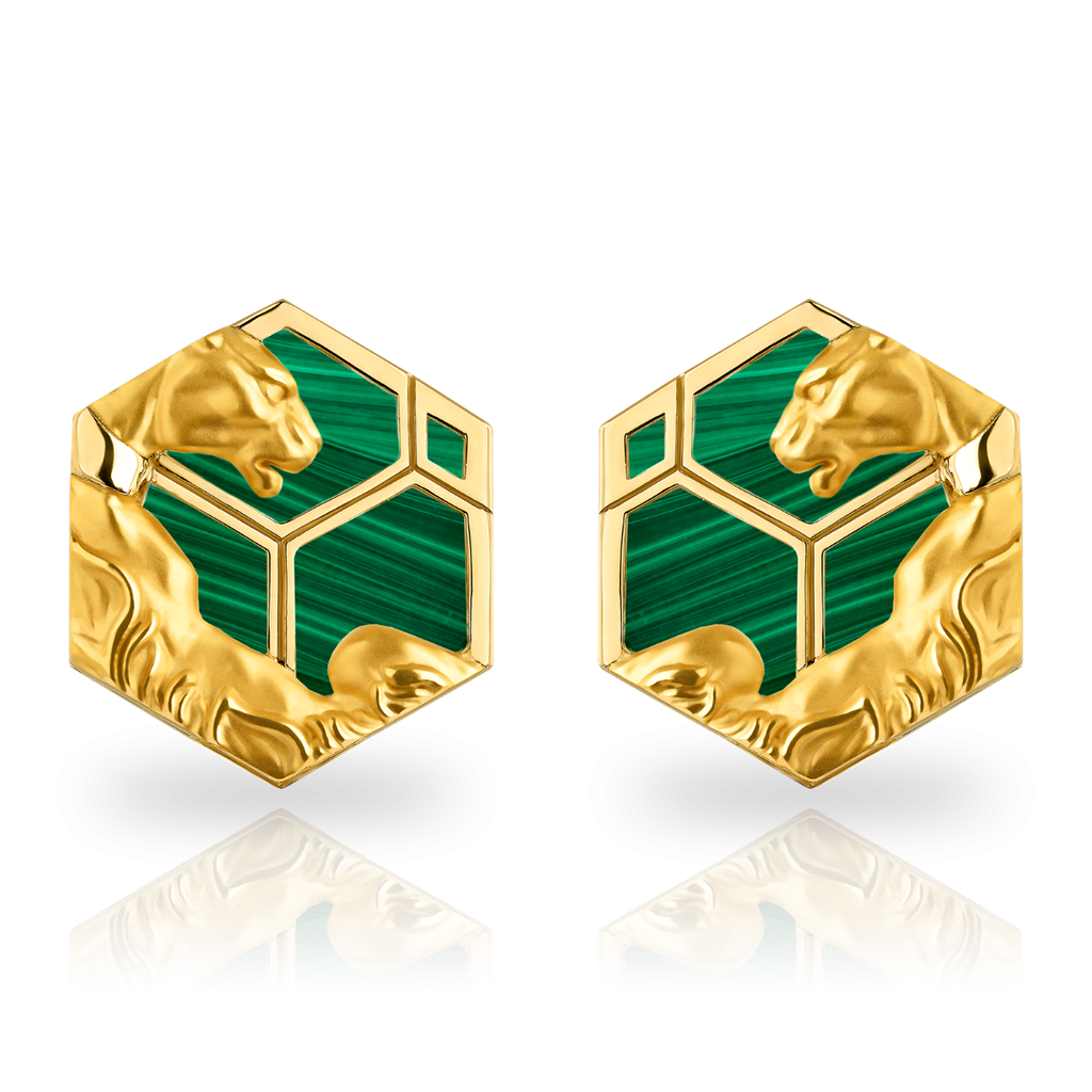 Earrings "Hexagon"