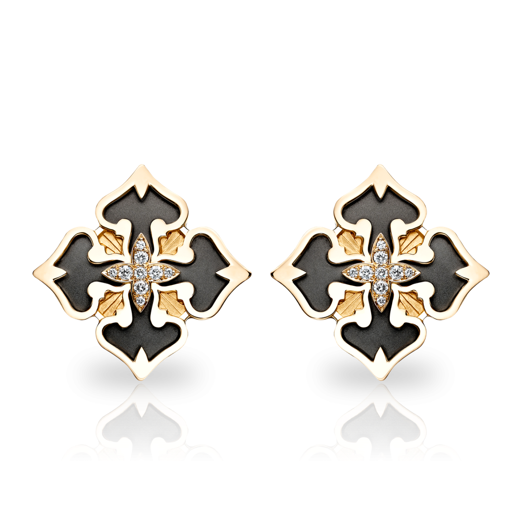 Earrings Bohemia Black