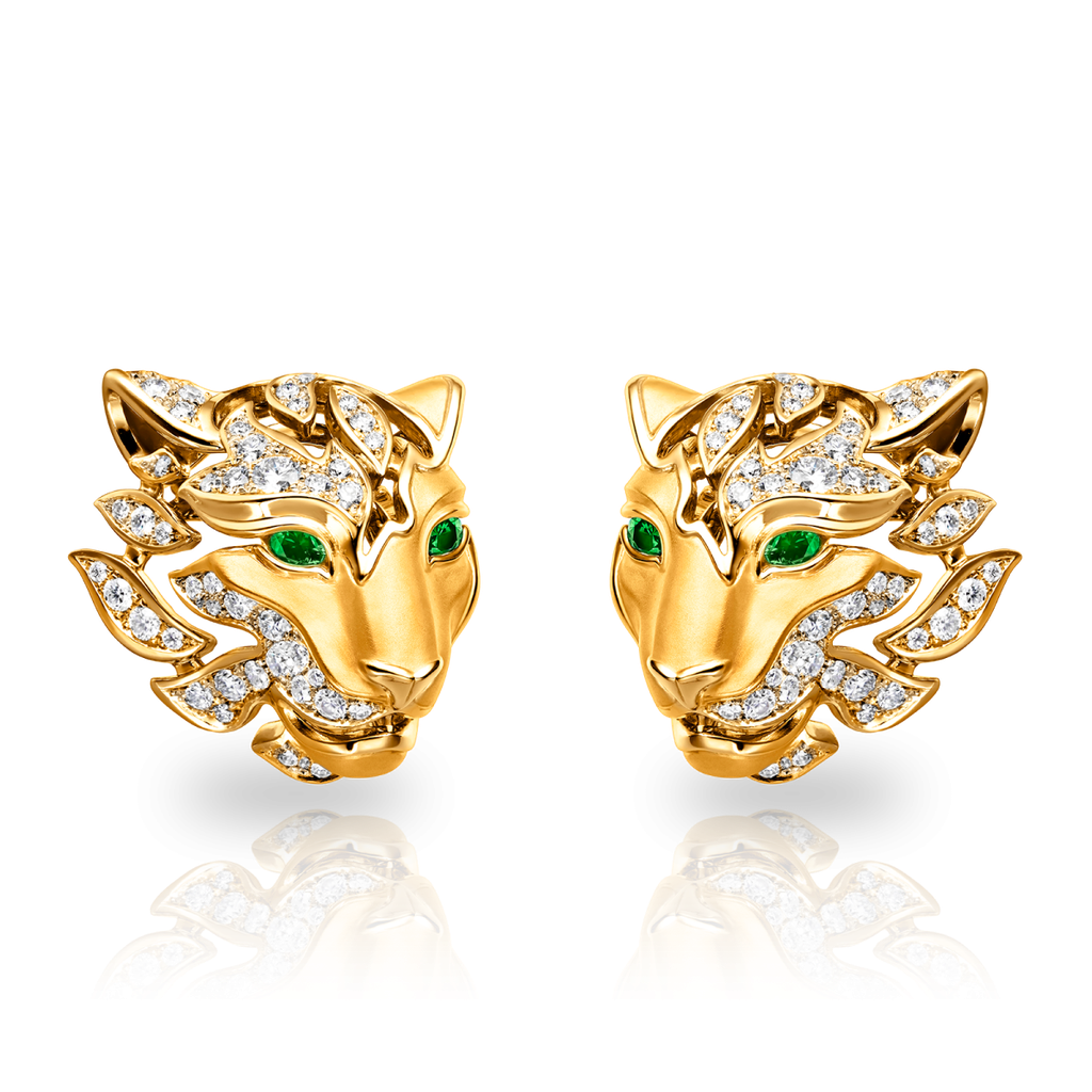 Earrings Irbis Pave